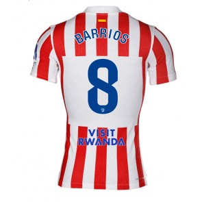 Atletico Madrid Pablo Barrios #8 Domácí Dres 2025-26 Krátký Rukáv